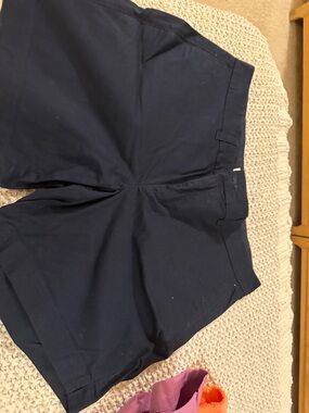 Old Navy Dark Blue Cotton Shorts